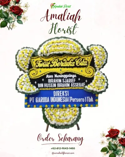 Papan Bunga Duka di Citali