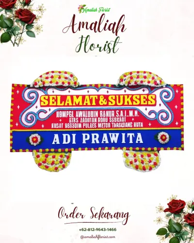 Karangan Bunga Ucapan Selamat di Citali