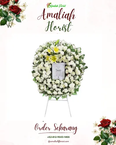 Krans Bunga Duka Cita di Citali